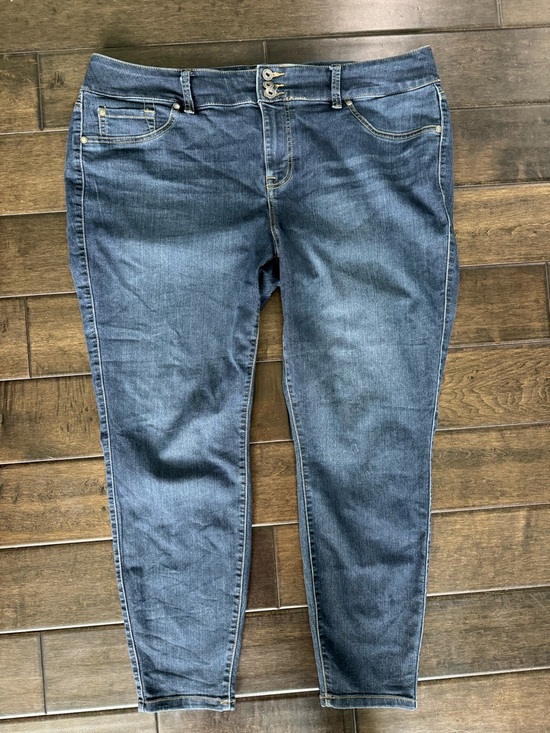 torrid Denim - ❤️3/$30 Torrid Jeans Women’s 20R DarkWash High Rise Skinny Jegging Triple Button